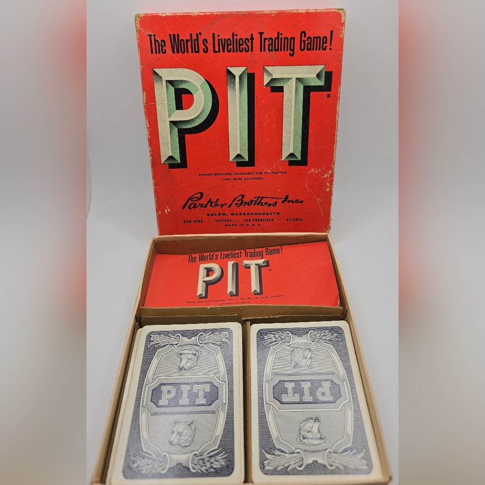 1959 Pit Card Game by Parker Brothers